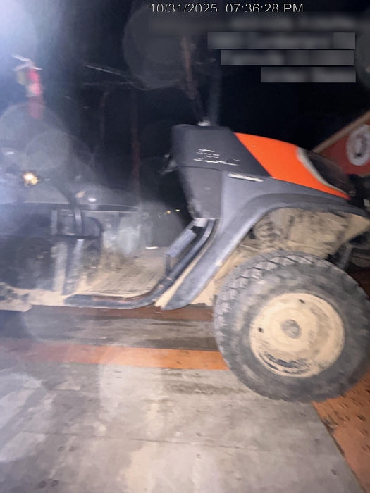 2021 Kubota RTV-X1140W-H Plastic Canopy, Windshield Acrylic Clear, LED Strobe Light, Wire Harness Kit, Back up Alarm