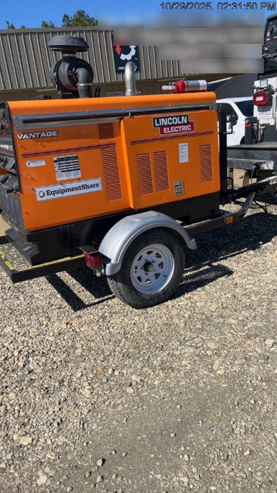 2022 Lincoln Electric Vantage 549X Crosslink Technology, Trailer Mounted, ES Decals, T3