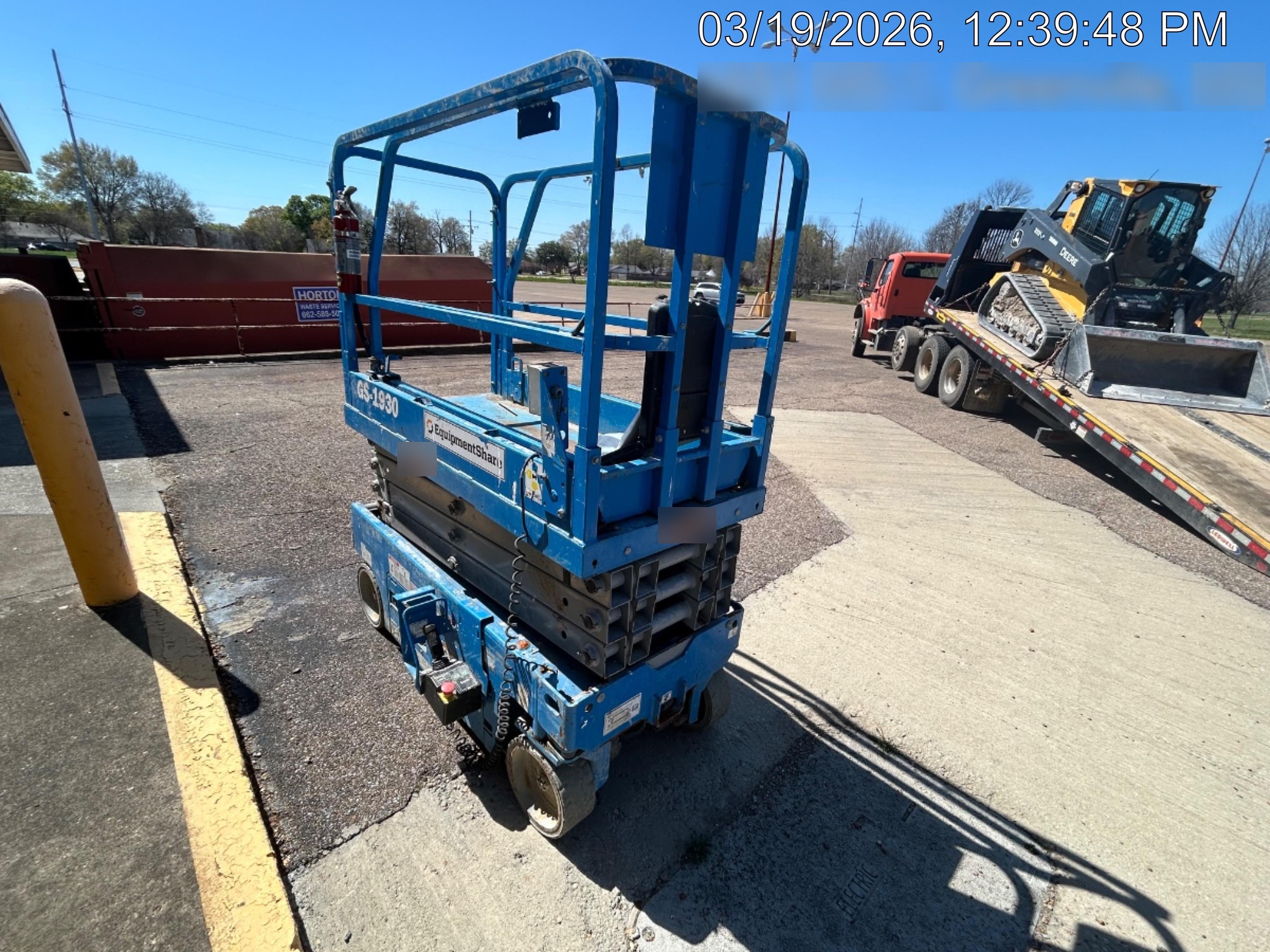 2020 Genie GS-1930 Fixed rails with chain entry gate - Pre A92.20