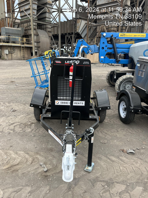 2024 Lincoln Electric LE400 Kubota V1505, Trlr, Cable Rack, Light Kit, ES Decals, T3