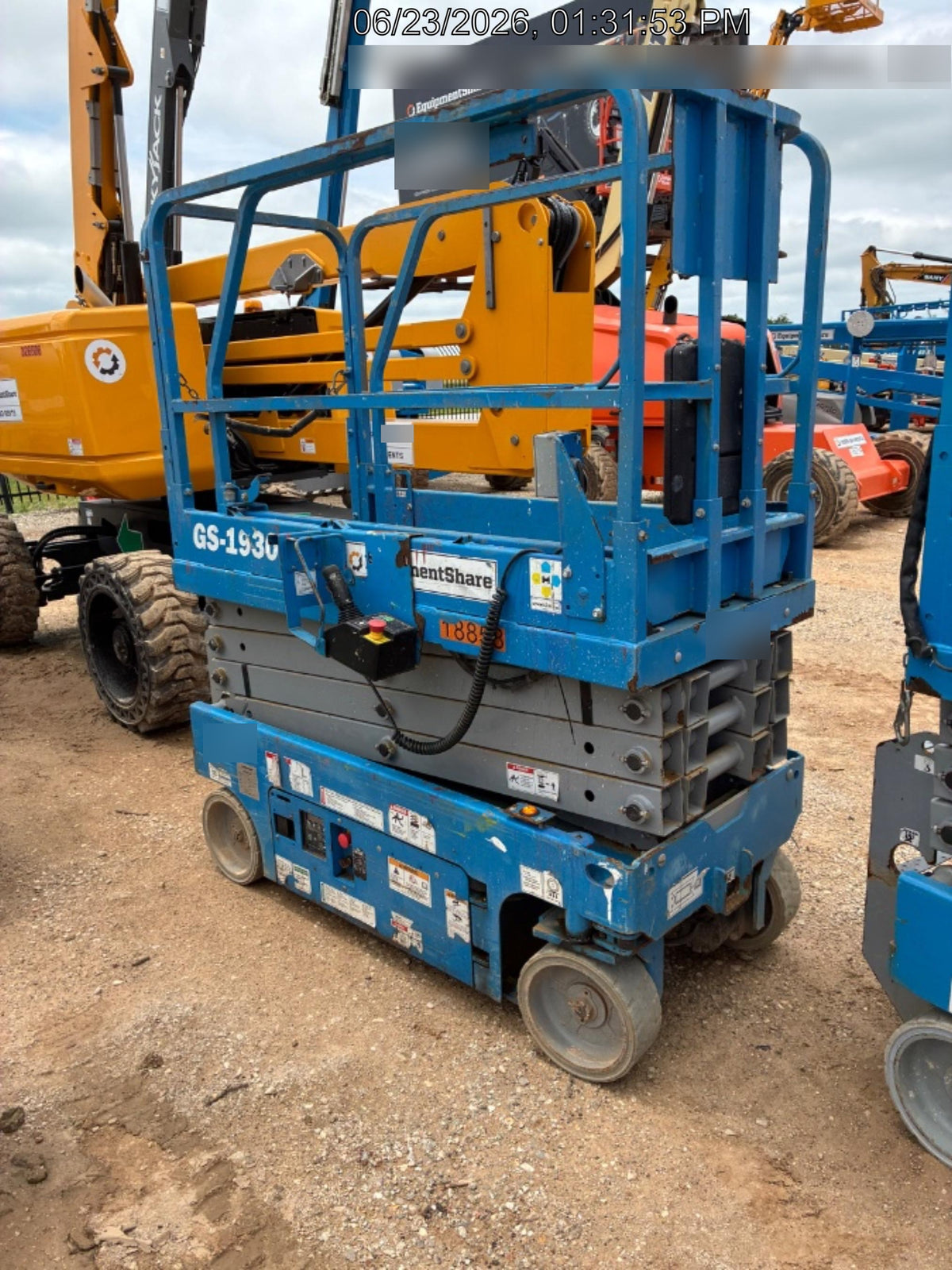 2018 Genie GS-1930 Genie GS-1930 Scissor Lift w/Standard Options