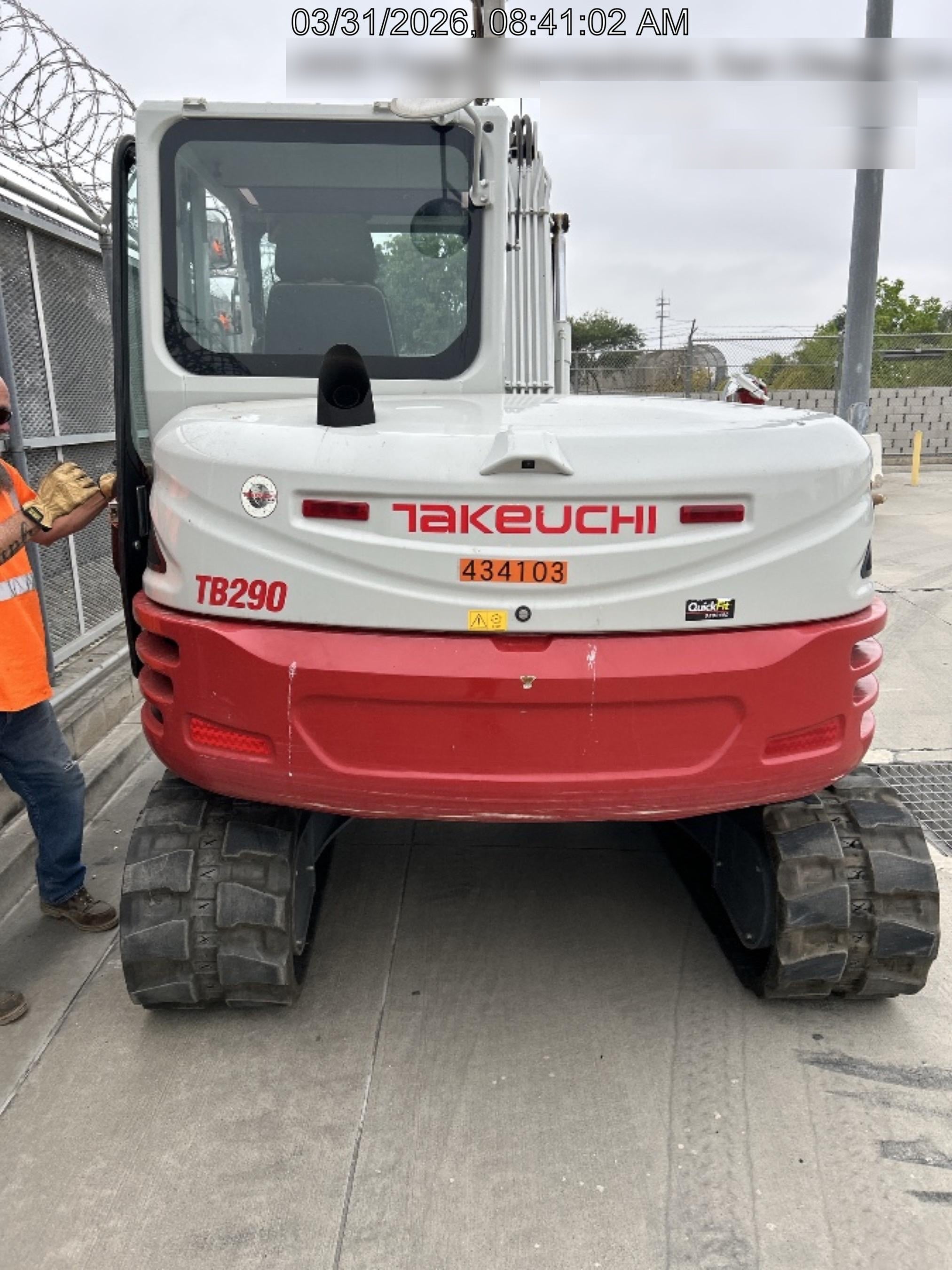 2024 TAKEUCHI TB290-CR