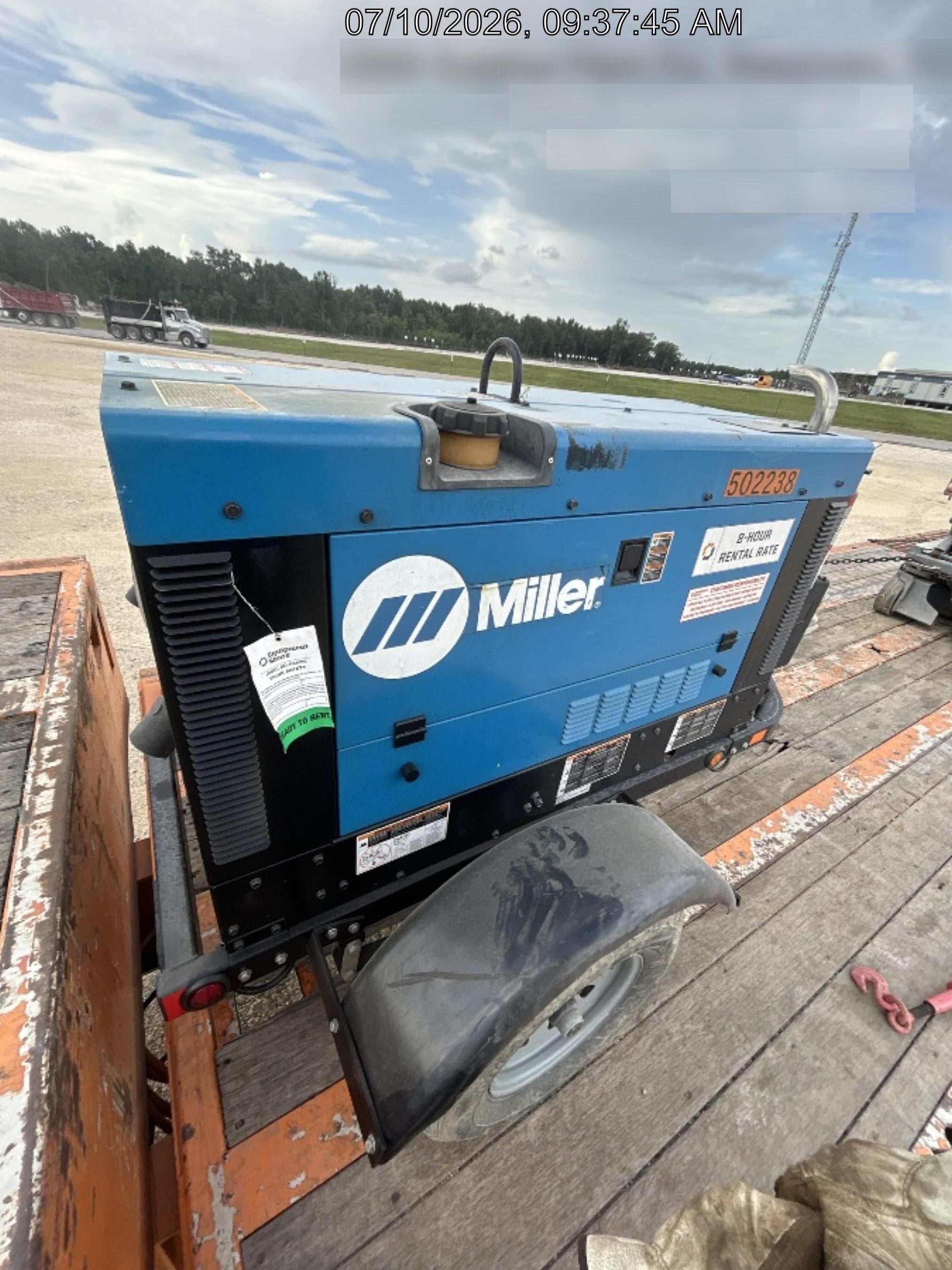 2025 MILLER ELECTRIC BIG BLUE 400