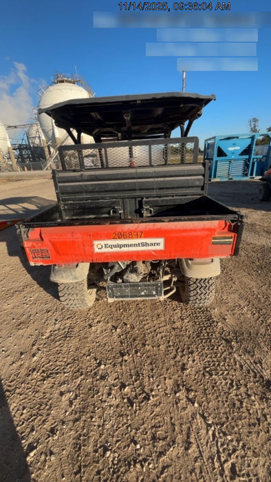 2022 Kubota RTV-X1140W-H Plastic Canopy, Windshield Acrylic Clear, LED Strobe Light, Wire Harness Kit, Back up Alarm