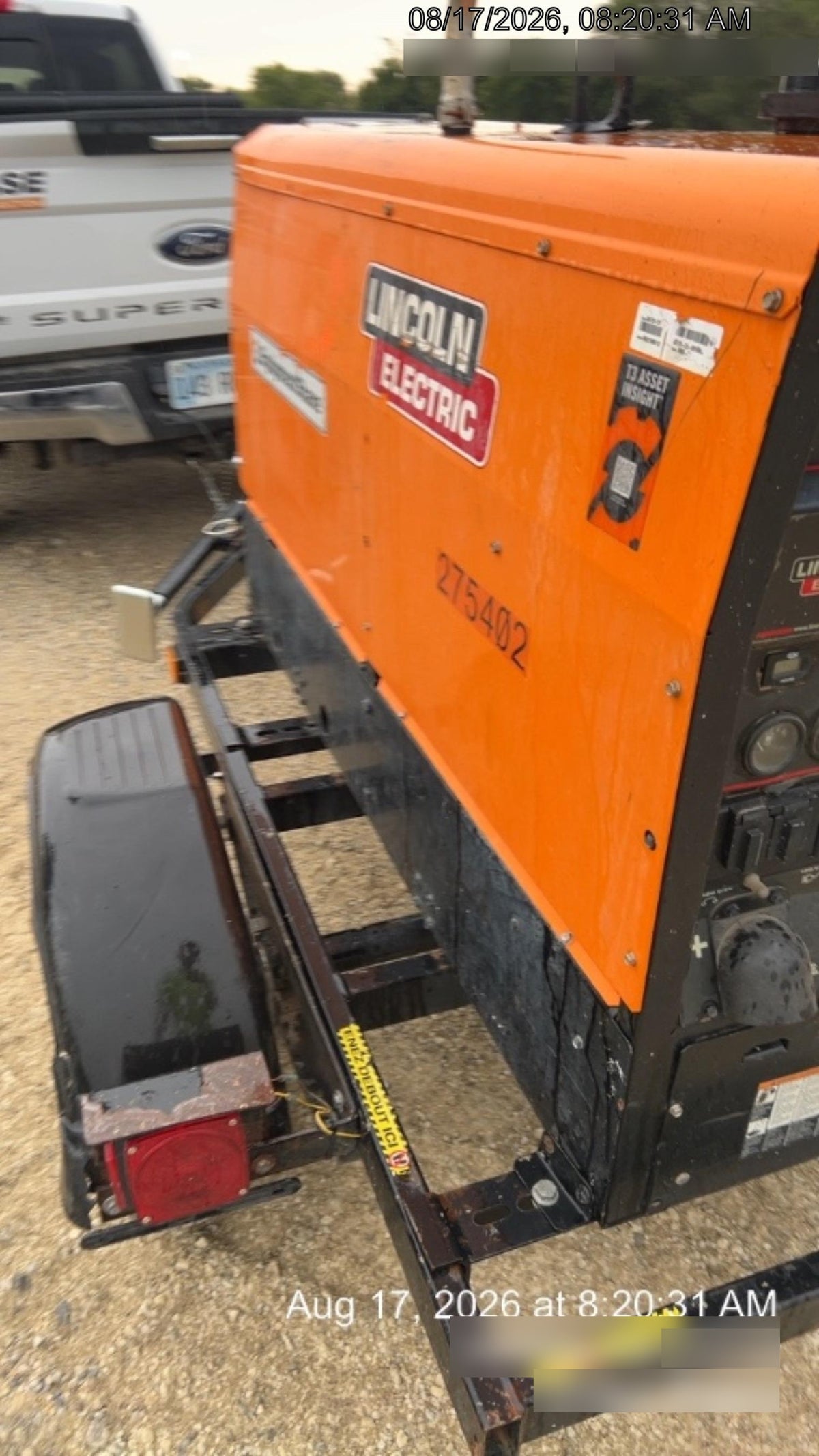 2022 Lincoln Electric LE400 Kubota V1505, Trlr, Cable Rack, Light Kit, ES Decals, T3