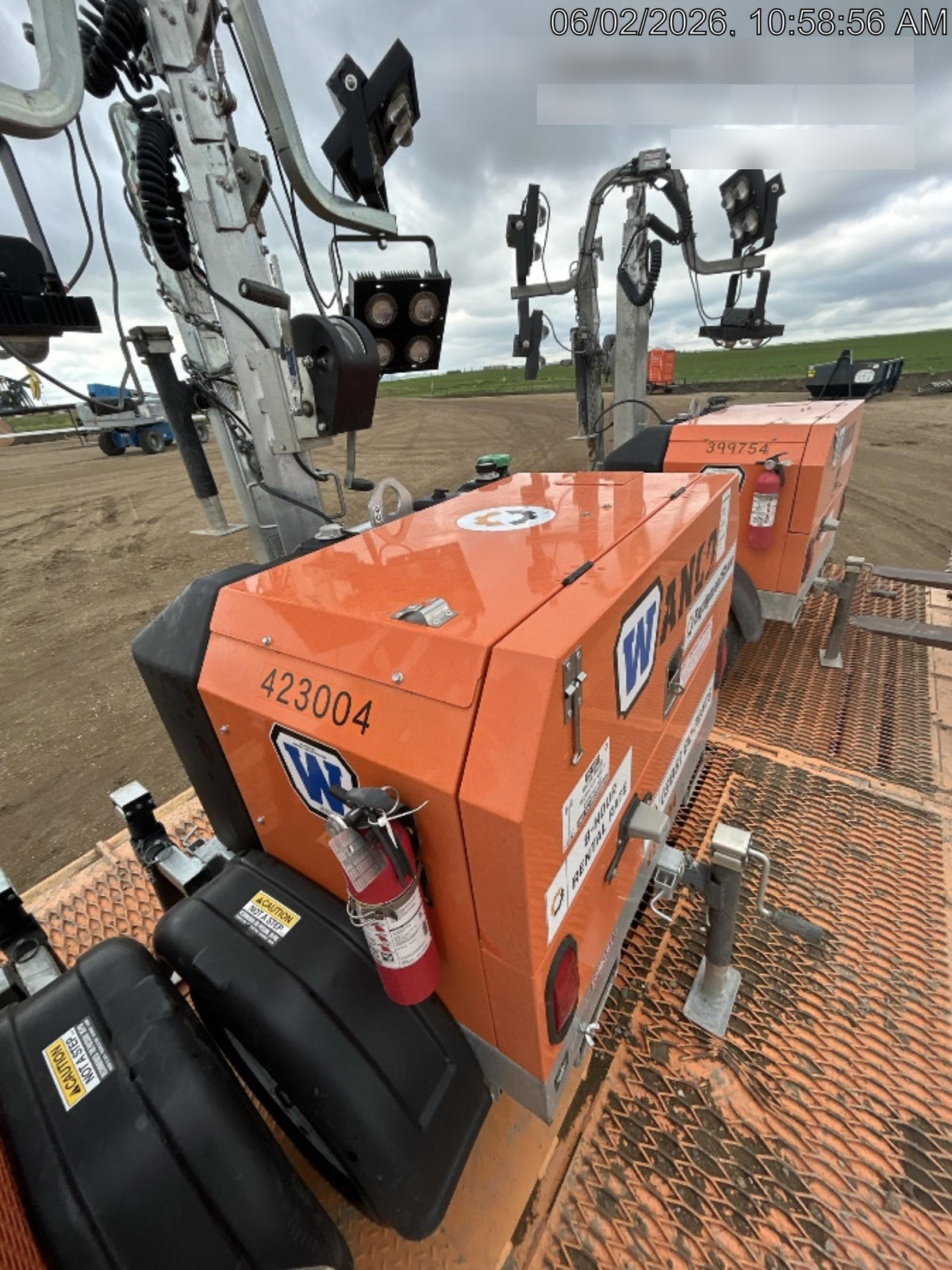 2024 Wanco WLTT-4MM4K Diesel, Deep Sea Controller, Shore Power Plug, Auto Start, (4) 350W LED Floodlights, 4kW Generator, 60 Gal Fuel Tank, 2" Ball, T3