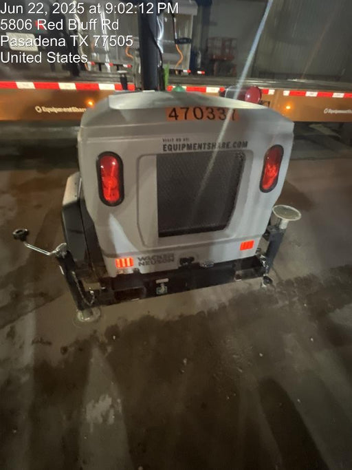 2024 Wacker Neuson LTT4 Diesel, Kohler KDW702, Deep Sea Controller, Auto Start, LED 320W, Bypass Outlet, T3