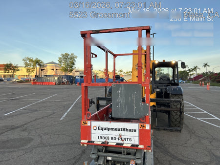 2020 Skyjack SJIII-3219 Solid NM Tires, Half height spring hinged entry gate, Dual Beacons, 800W Inverter