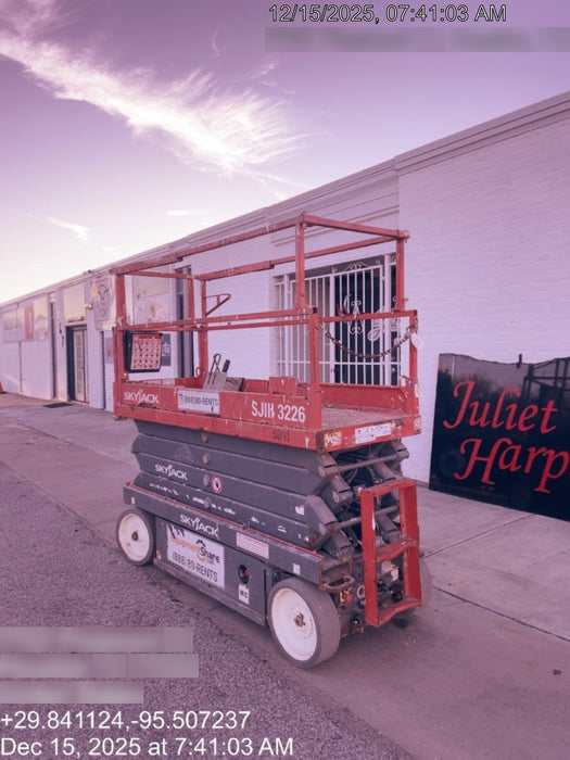 2017 Skyjack SJIII-3226 Skyjack SJ3226, Trojan Battery Set, Extended Warranty 5yr/5k hr