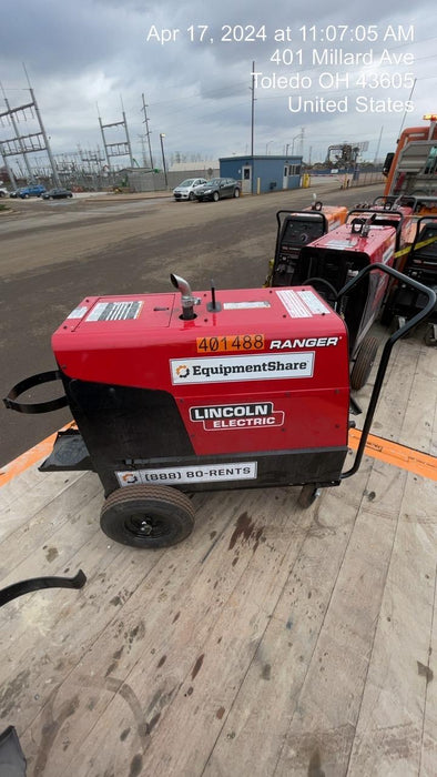 2024 Lincoln Electric Ranger 305 LPG Ranger 305 LPG, Undercarriage, Tank Holder & Strap, 10kw AC Gen, 25hp Kohler LPG Eng