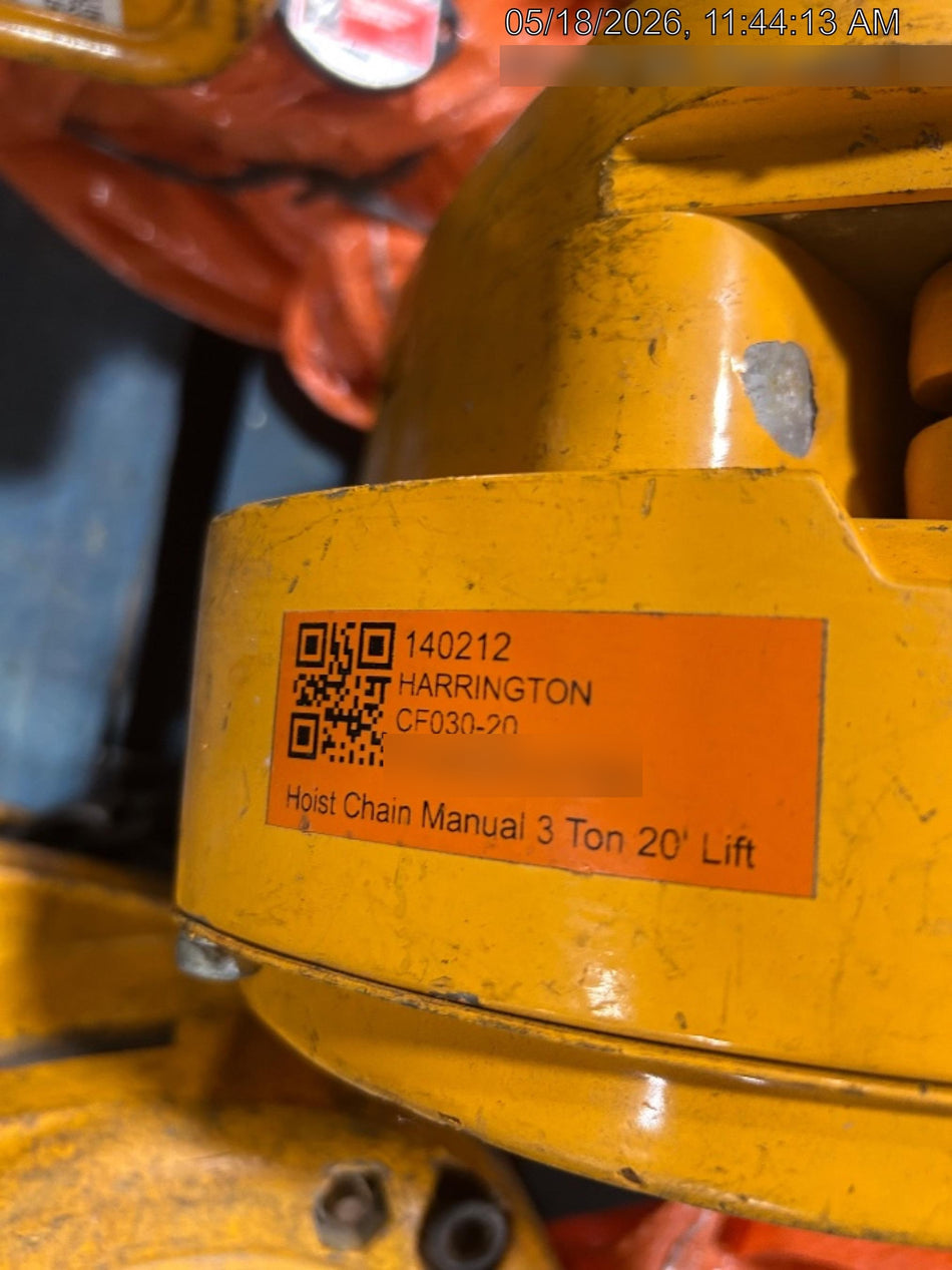2021 HARRINGTON CF030-20