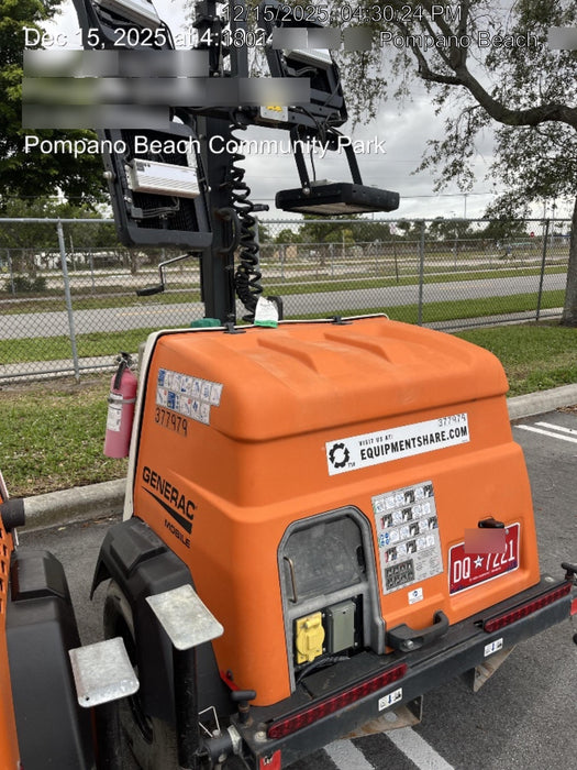 2023 Generac MLT2 Diesel, Flex Switch 120V Input, Powerzone Controller, 
(4) 320W LED Lights, 4kW Generator, 39.9 Gal Fuel Tank, 2" Ball, T3