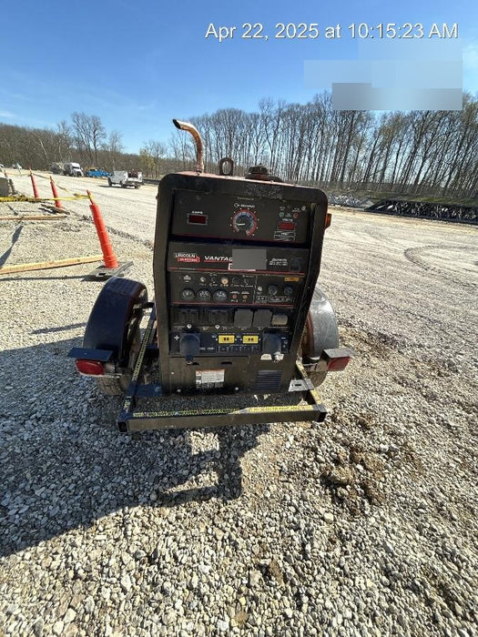 2021 Lincoln Electric Vantage 322 Vantage 322 Ready Pak 3 w/ Decals, ORANGE (includes trailer, cable rack, fender light kit) NO Telematics