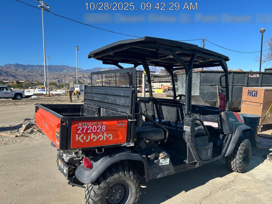 2022 KUBOTA RTV-X1140W-H (Canopy)