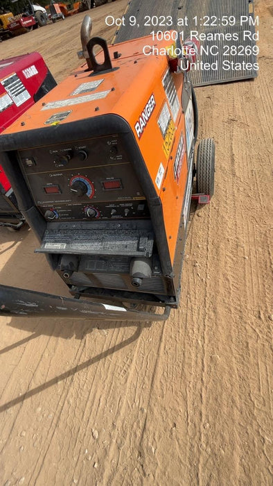 2021 Lincoln Electric Ranger 305 LPG LPG One-Pak (includes undercarriage, tank holder & tank strap) ORANGE