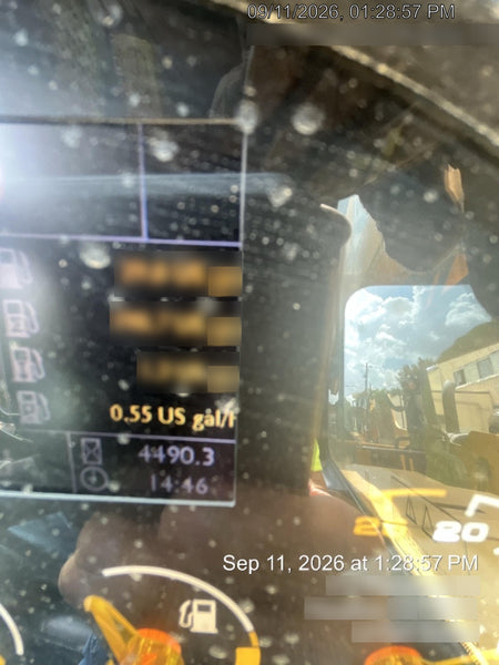2020 JCB 510-56 Cab/Heat/Air, 74 HP, Solid Tires, STD Worklight, Beacon, Aux Hydraulics, Lifting Eye, Back up Alarm w/66" Carriage/60" Forks