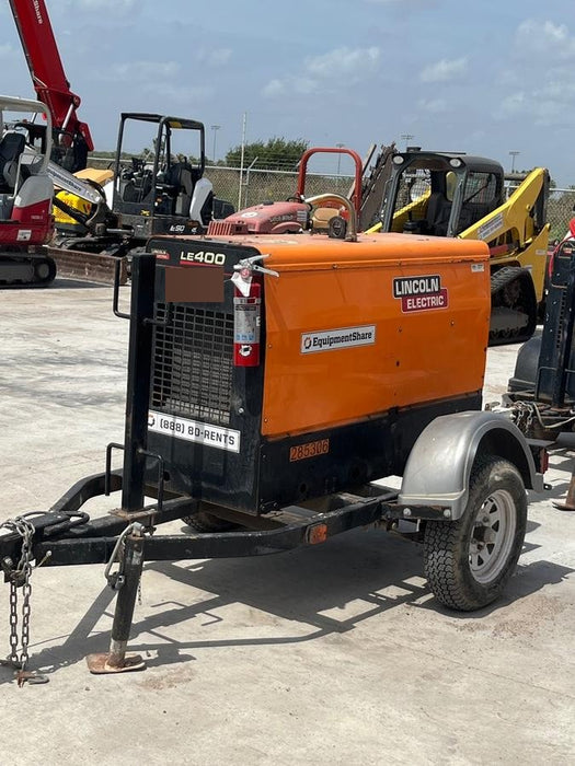 2022 Lincoln Electric LE400 Kubota V1505, Trlr, Cable Rack, Light Kit, ES Decals, T3