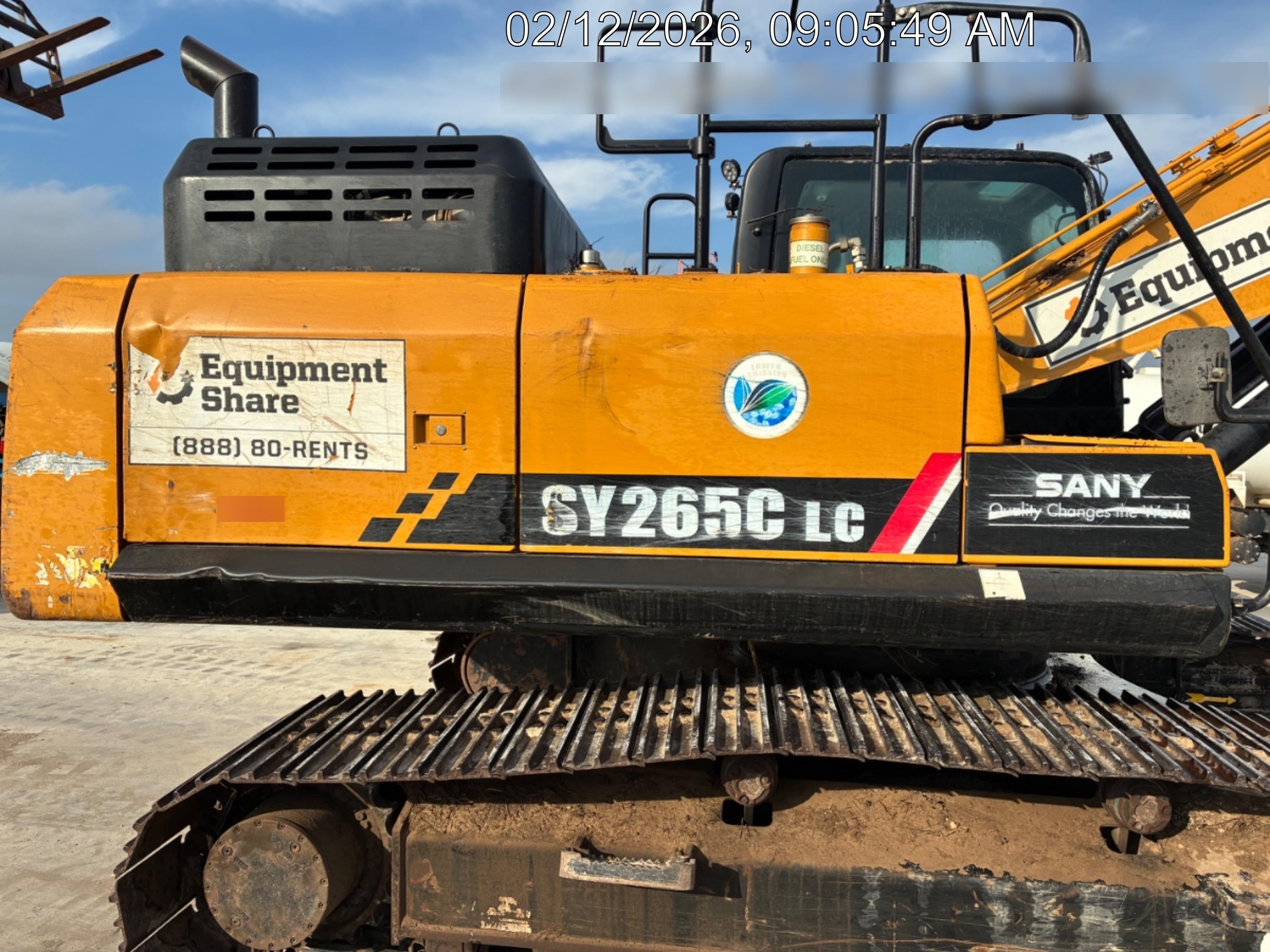 2019 SANY SY265C LC