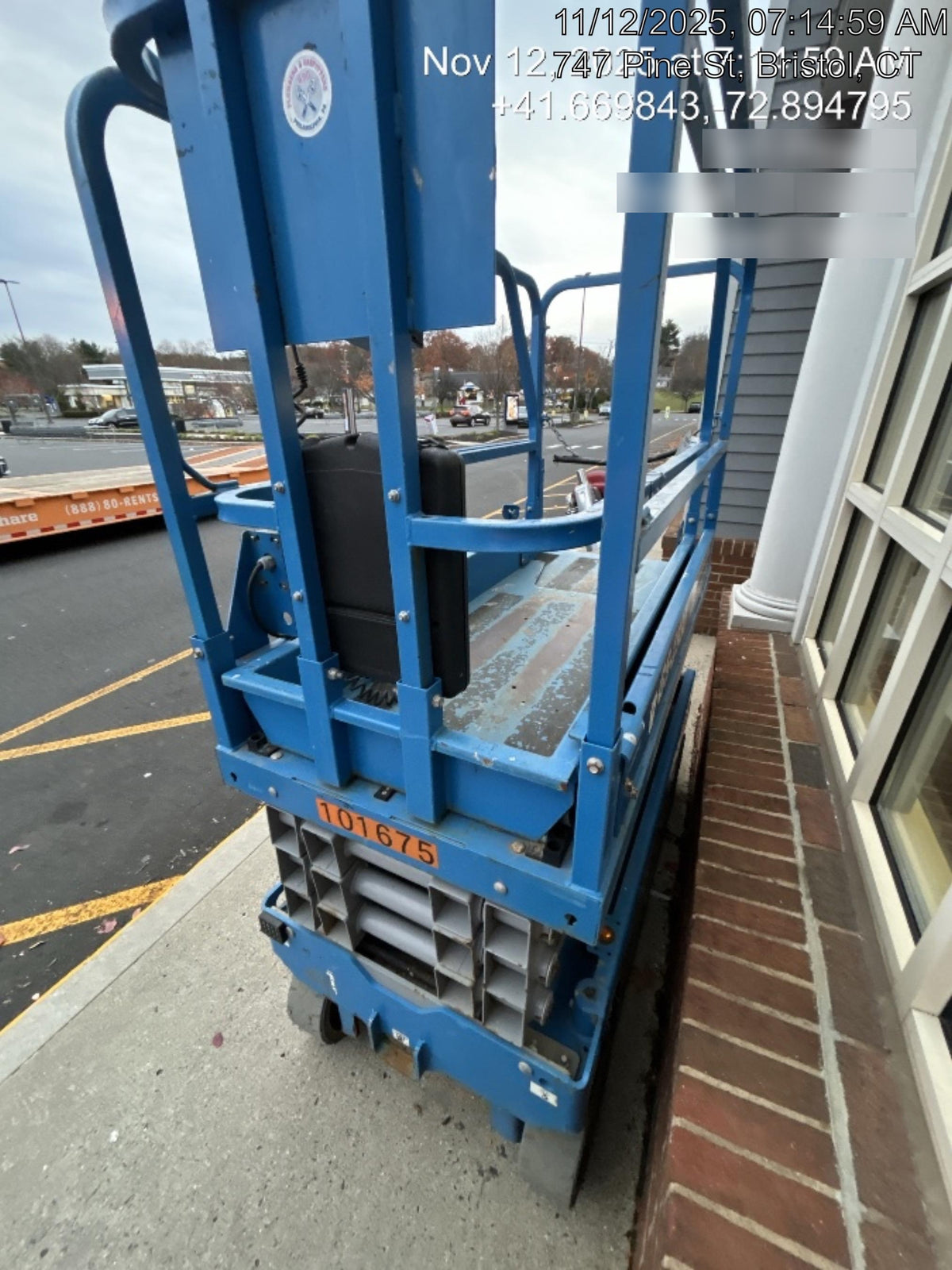 2020 Genie GS-1930 Fixed rails with chain entry gate - Pre A92.20