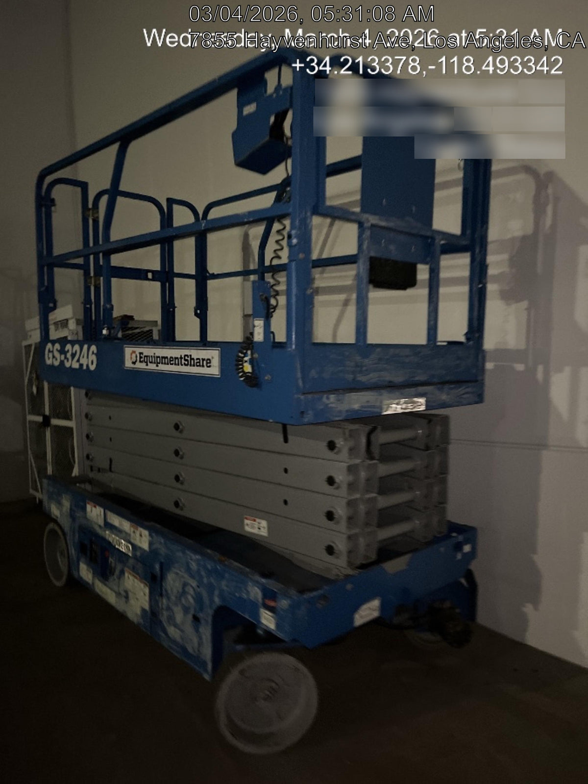 2020 GENIE GS-3246