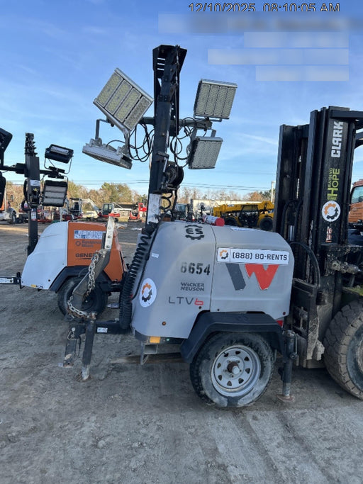 2018 Wacker Neuson LTV6L-MH Wacker Neuson LTV6L Mobile Light Tower w/Fuel Level Sensor Installed