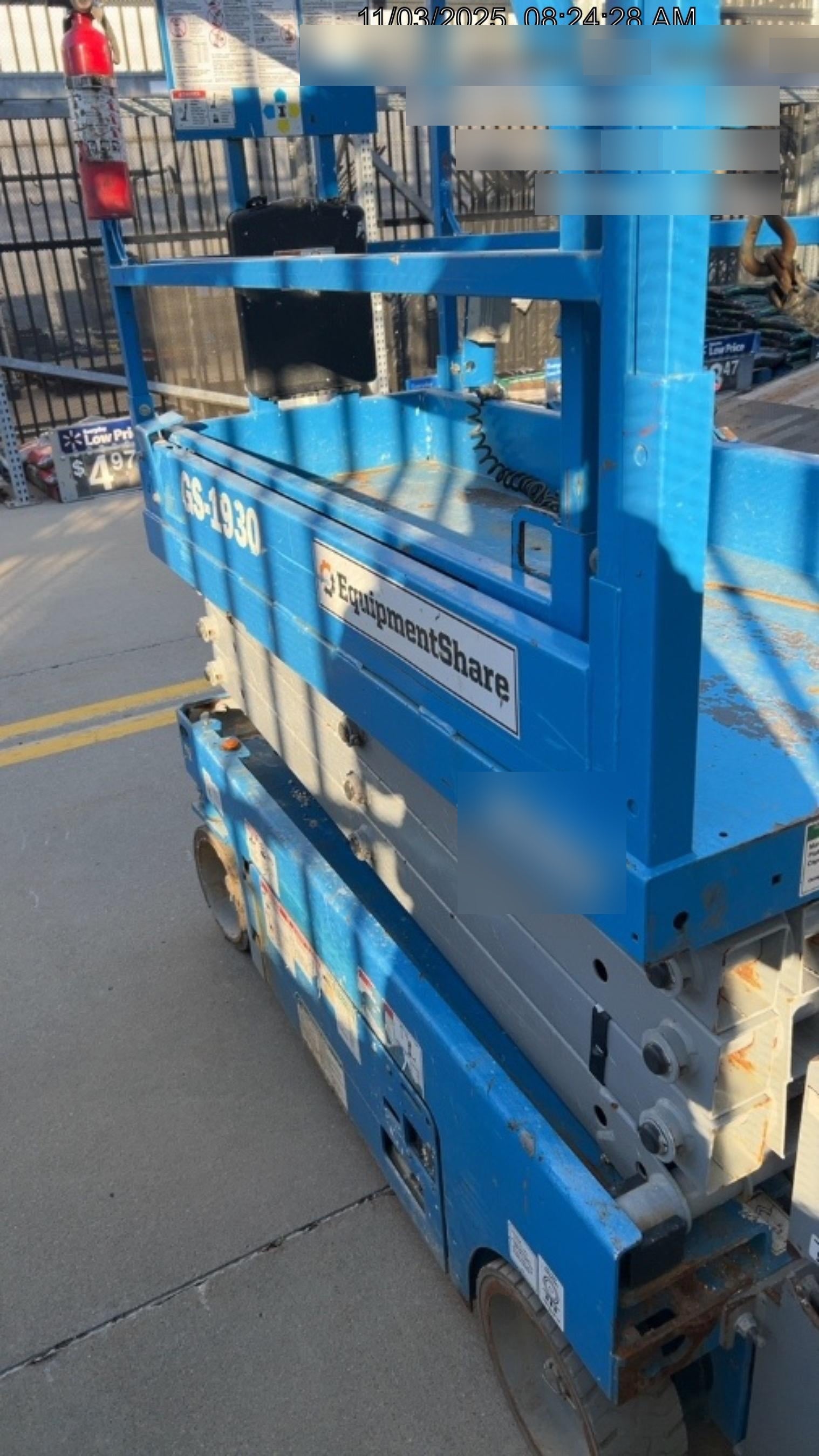 2020 Genie GS-1930 Fixed rails with chain entry gate - Pre A92.20