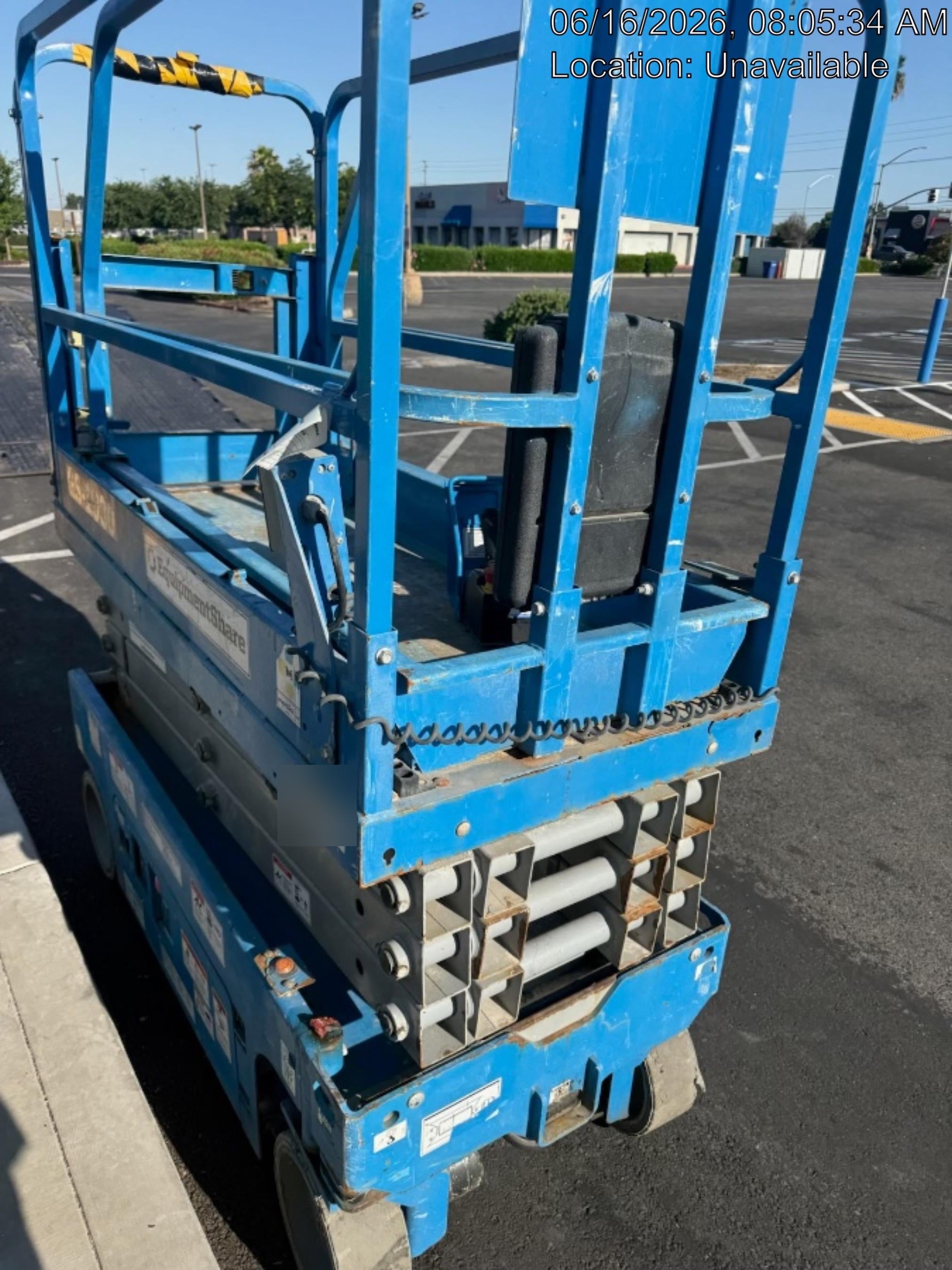 2019 Genie GS-1930 Half Height Swing Gate, 800W Inverter