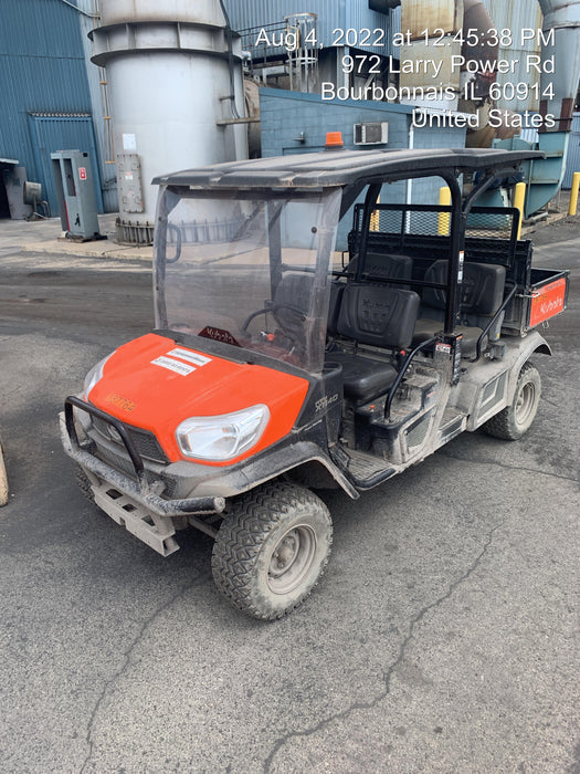 2022 Kubota RTV-X1140W-H Plastic Canopy, Windshield Acrylic Clear, LED Strobe Light, Wire Harness Kit, Back up Alarm