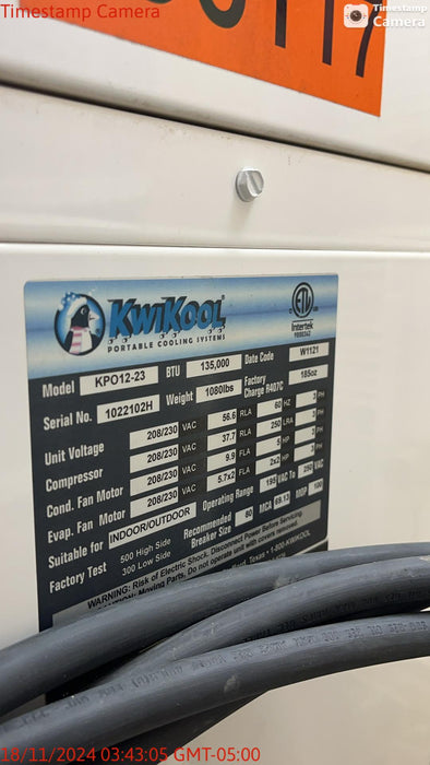 2022 KWIKOOL KPO12-23H