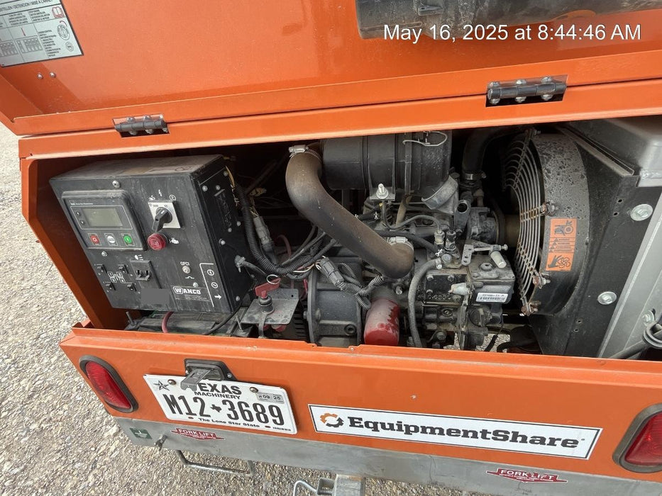 2024 Wanco WLTT-4MM4K Diesel, Deep Sea Controller, Shore Power Plug, Auto Start, (4) 350W LED Floodlights, 4kW Generator, 60 Gal Fuel Tank, 2" Ball, T3