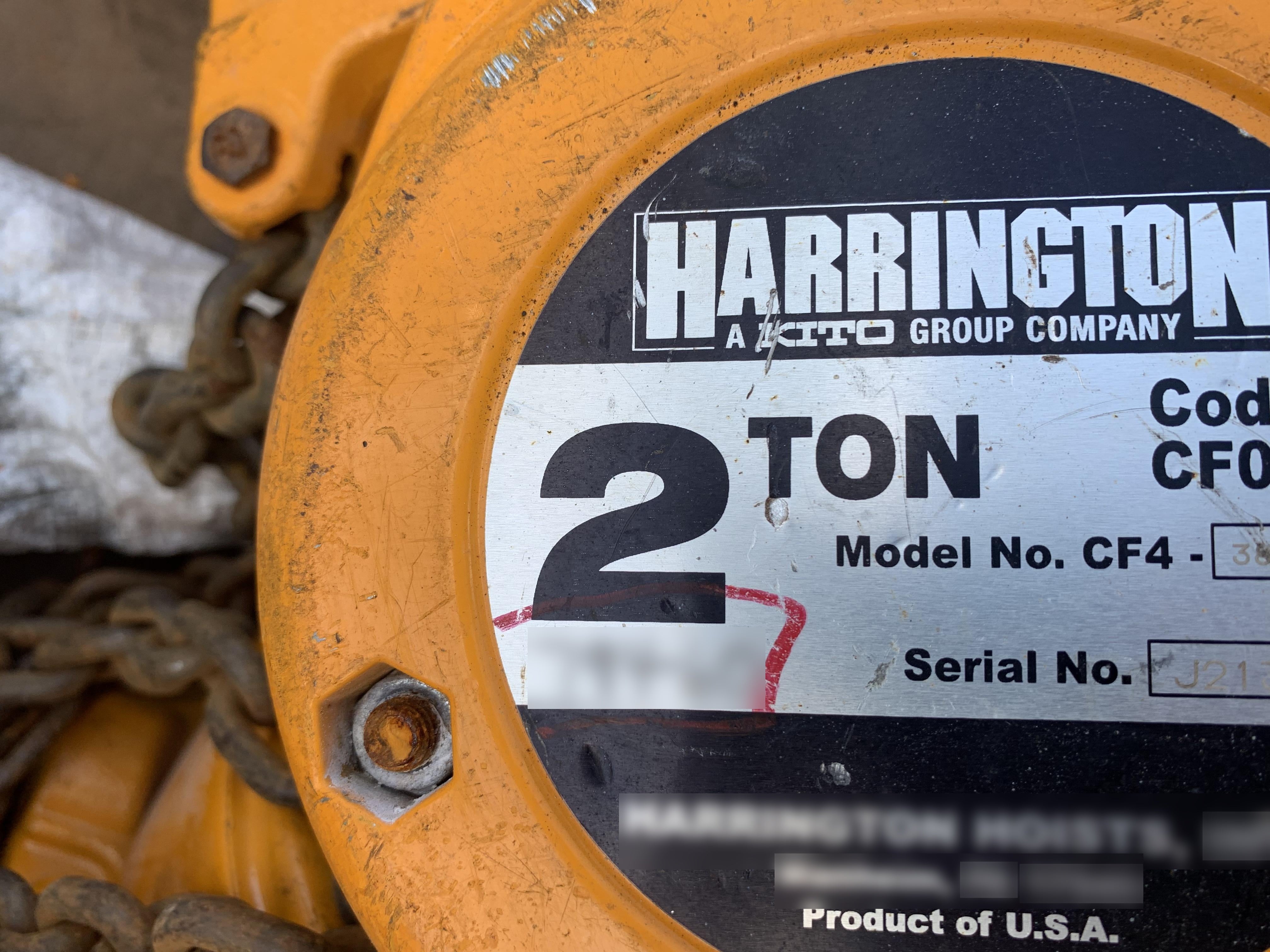 2020 HARRINGTON CF020-20