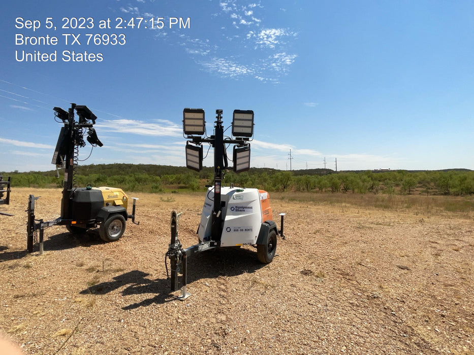 2023 Generac MLT2 Diesel, Flex Switch 120V Input, Powerzone Controller, (4) 320W LED Lights, 4kW Generator, 39.9 Gal Fuel Tank, 2" Ball, T3