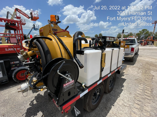 2022 Vac-Tron LP573XDT T4 Koehler Diesel Engine, 500 Gallon Debris Tank, x2 100 Gallon Water Tanks