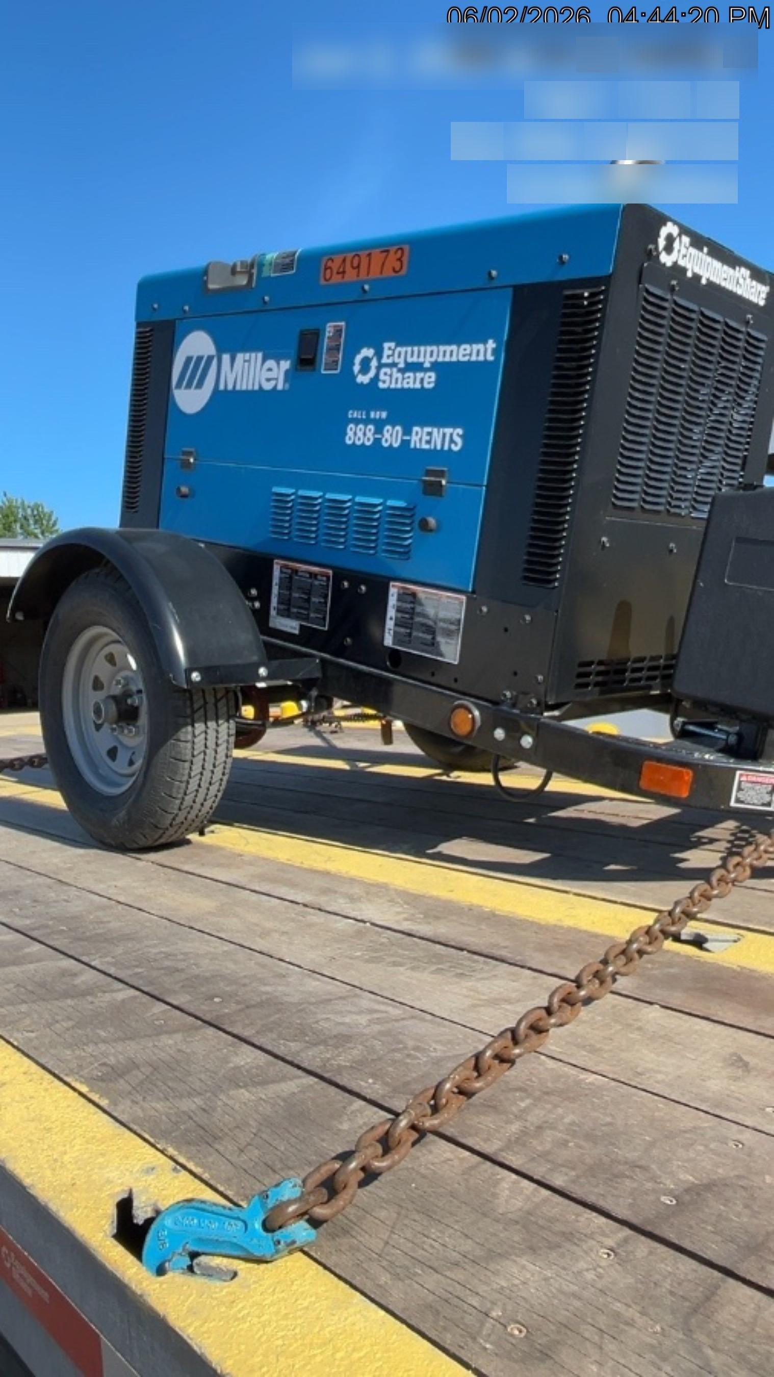 2026 MILLER ELECTRIC BIG BLUE 400