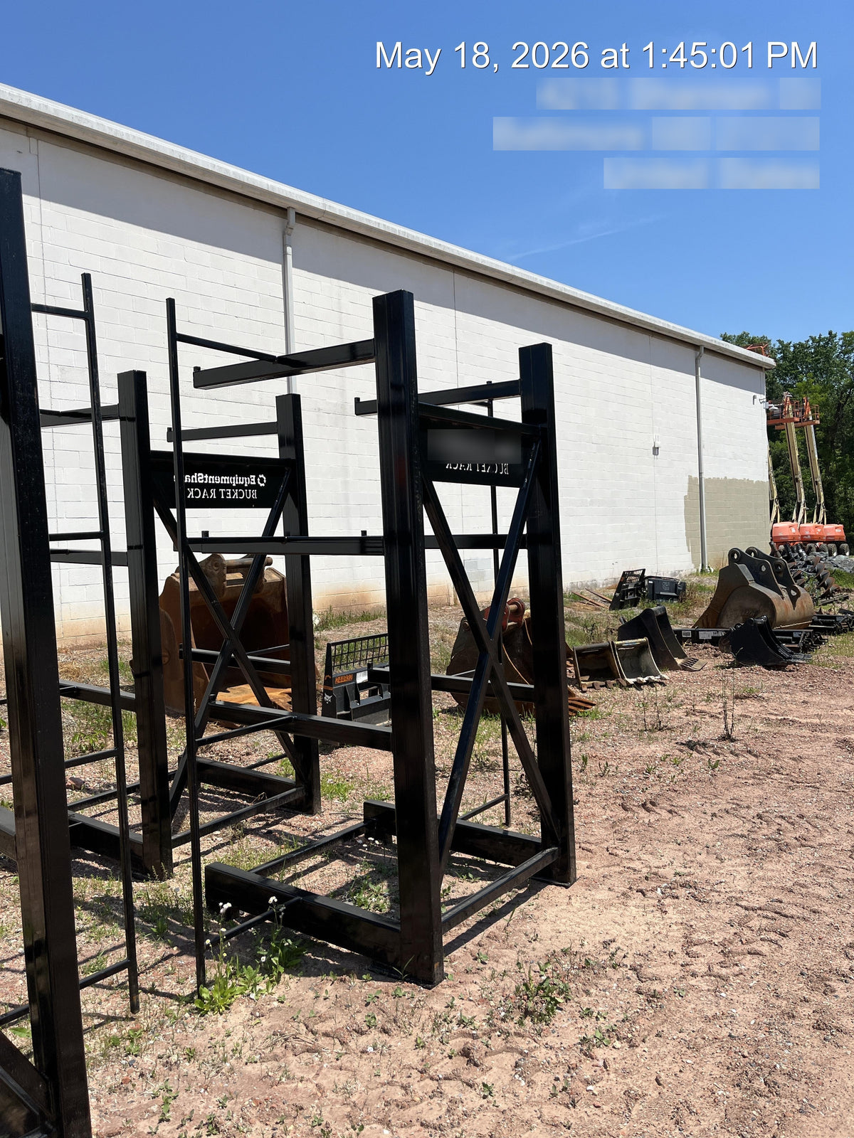 2026 FLUID POWER SUPPORT Four Bucket Rack