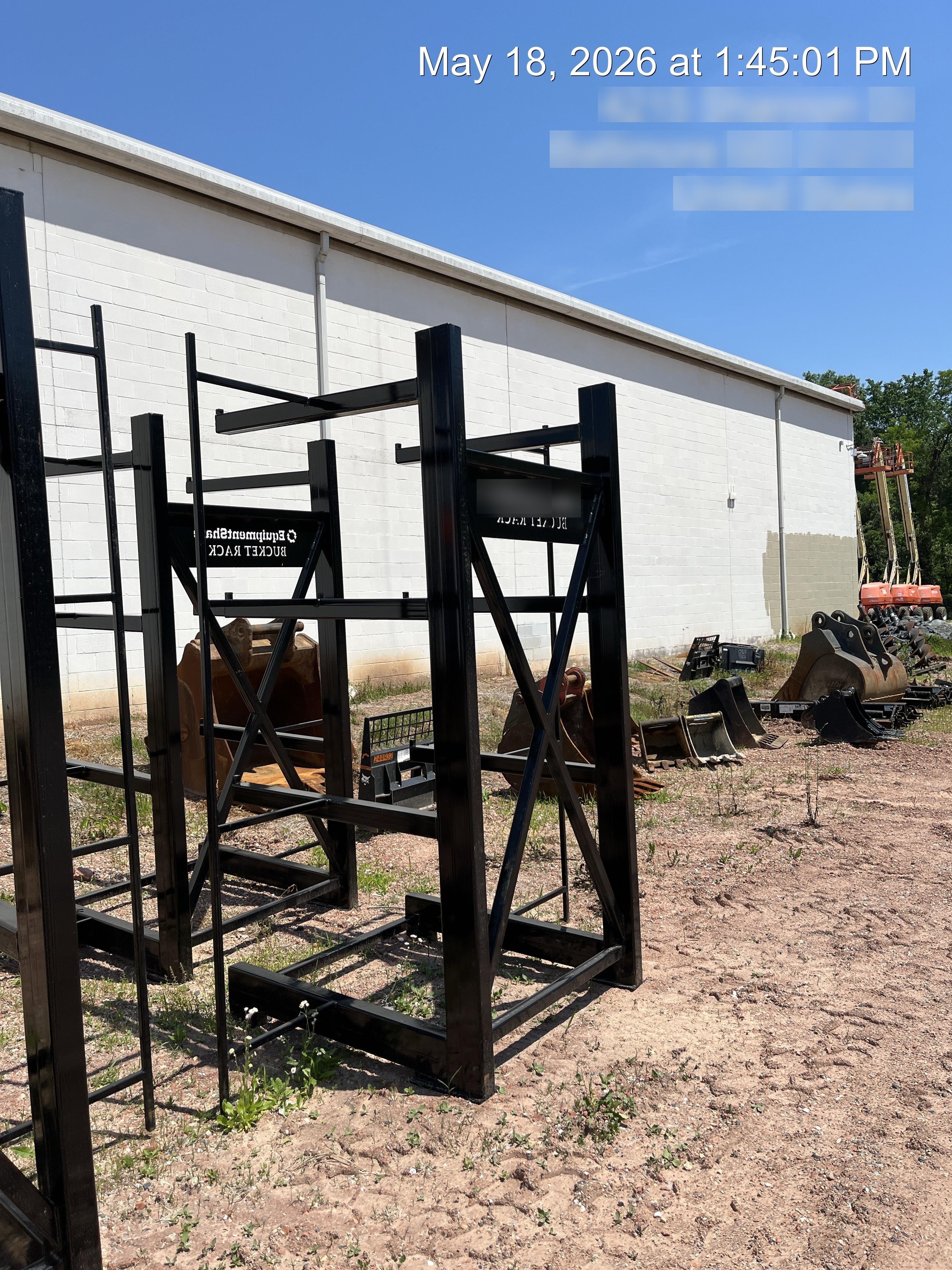 2026 FLUID POWER SUPPORT Four Bucket Rack
