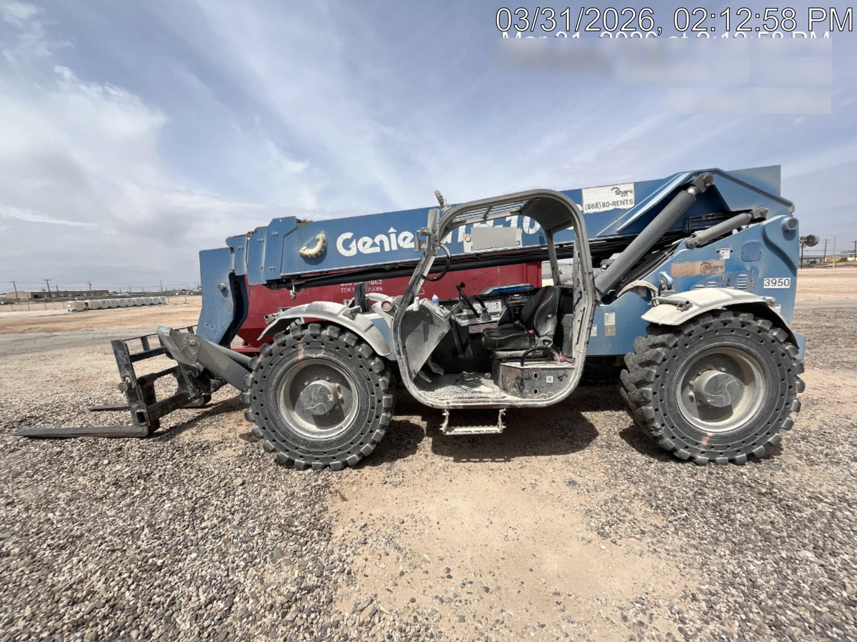 2017 Genie GTH-1056 Genie GTH1056, Solid Tires, 60" carriage, Light Kit, Open ROPS