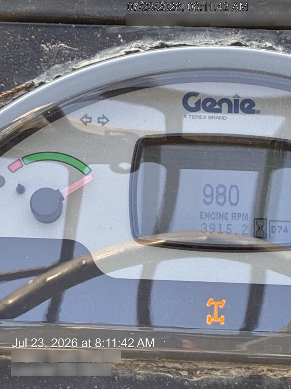 2017 Genie GTH-636 Genie GTH636, Foam Filled Tires, 48" carriage