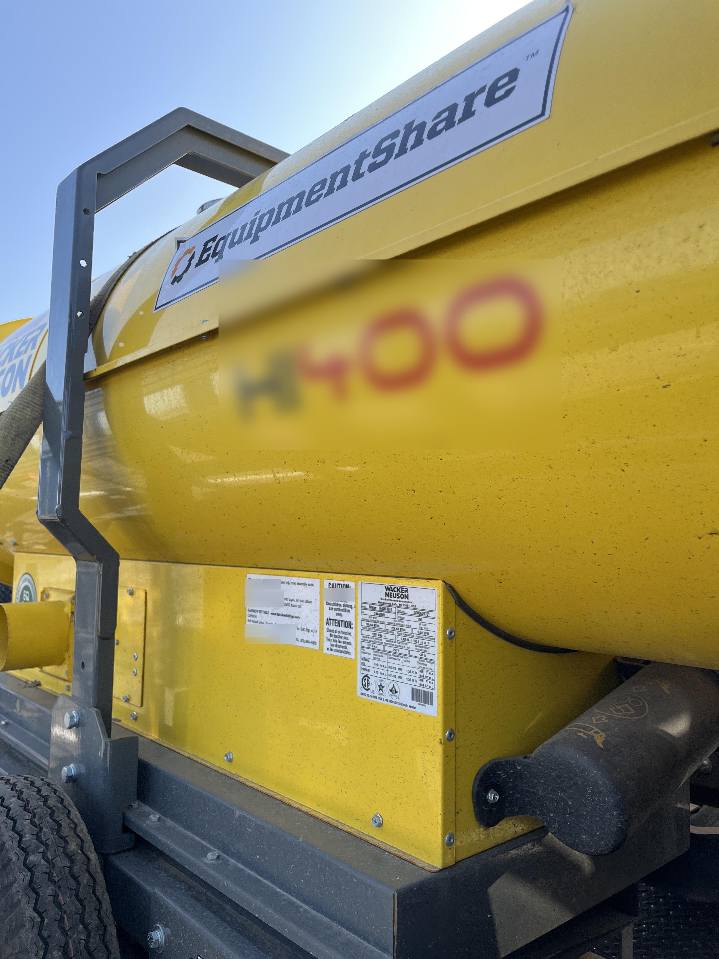2021 WACKER NEUSON HI400G