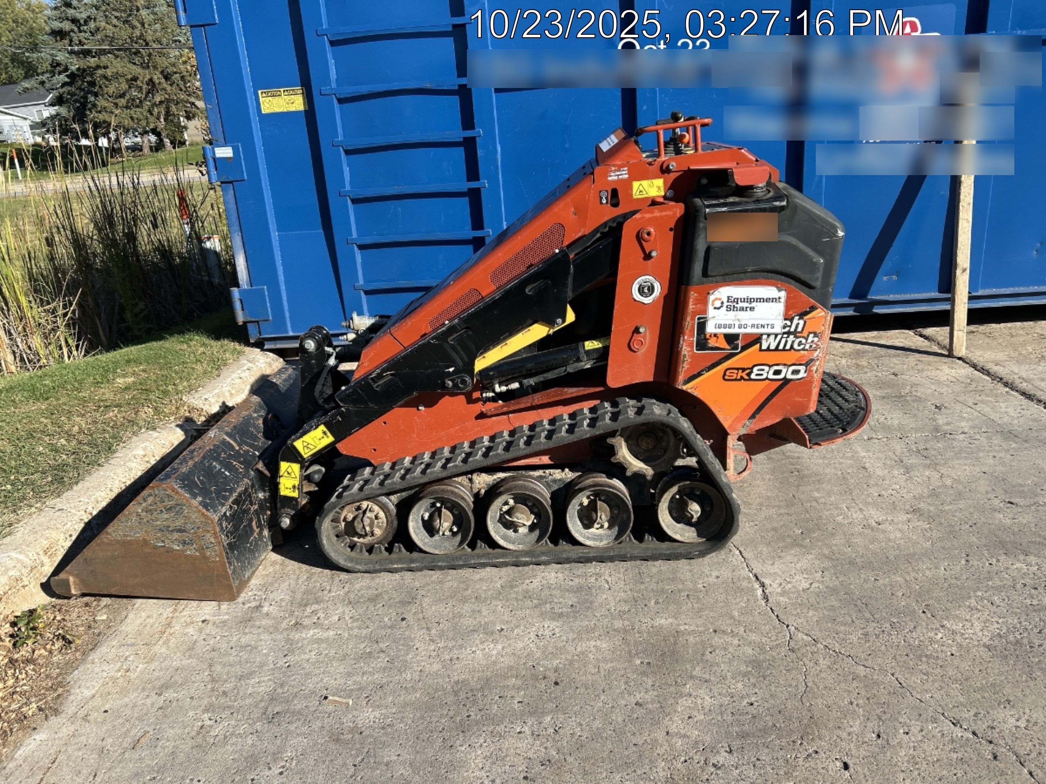 2020 DITCH WITCH SK800A