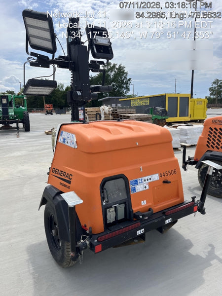 2024 Generac MLT6SKDS-STD4 ELEC WINCH Diesel, Electric Winch Mast, Powerzone Controller, (4) 320W LED Lights, 4kW Generator, 39.9 Gal Fuel Tank, 2" pintle, T3
