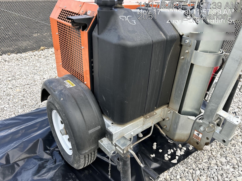 2024 Wanco WLTT-4MM4K Diesel, Deep Sea Controller, Shore Power Plug, Auto Start, (4) 350W LED Floodlights, 4kW Generator, 60 Gal Fuel Tank, 2" Ball, T3