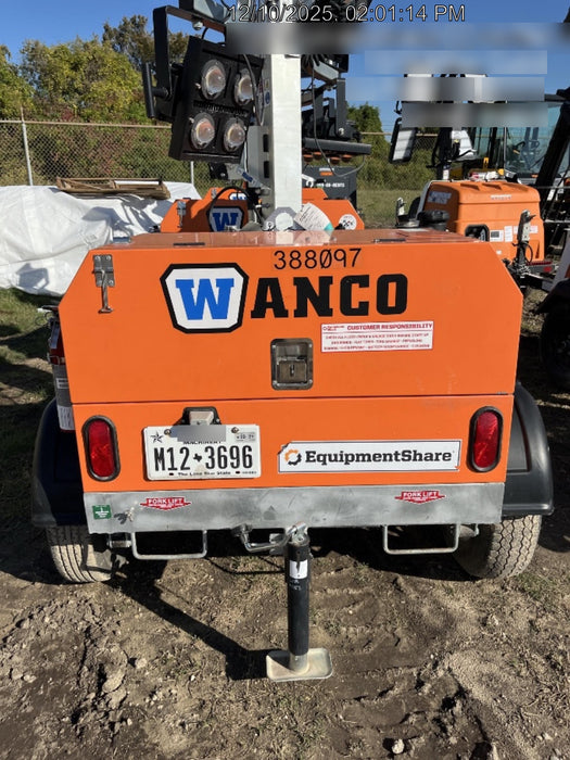 2024 Wanco WLTT-4MM4K Diesel, Deep Sea Controller, Shore Power Plug, Auto Start, (4) 350W LED Floodlights, 4kW Generator, 60 Gal Fuel Tank, 2" Ball, T3