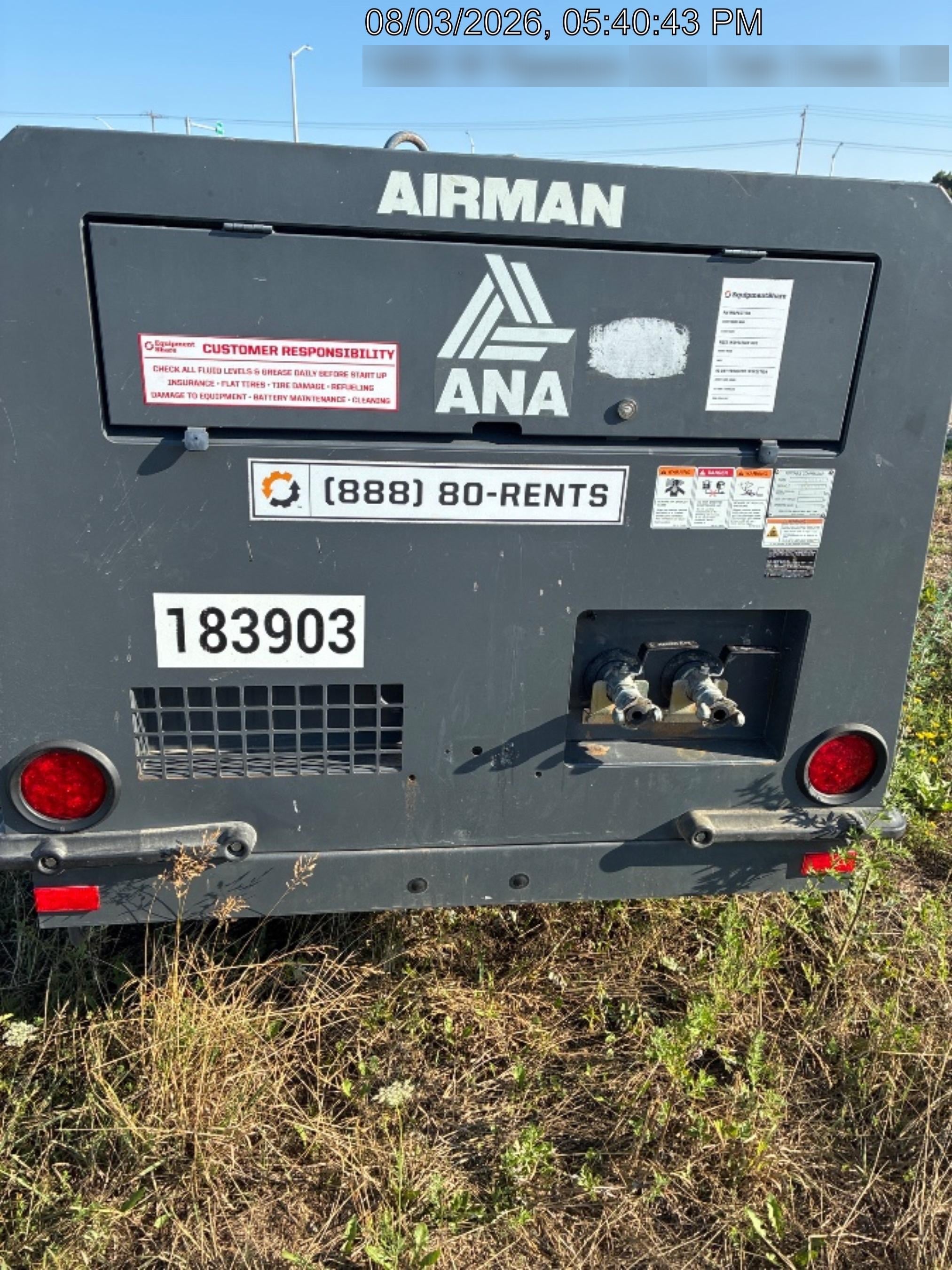2021 AIRMAN PDS185S-6E1