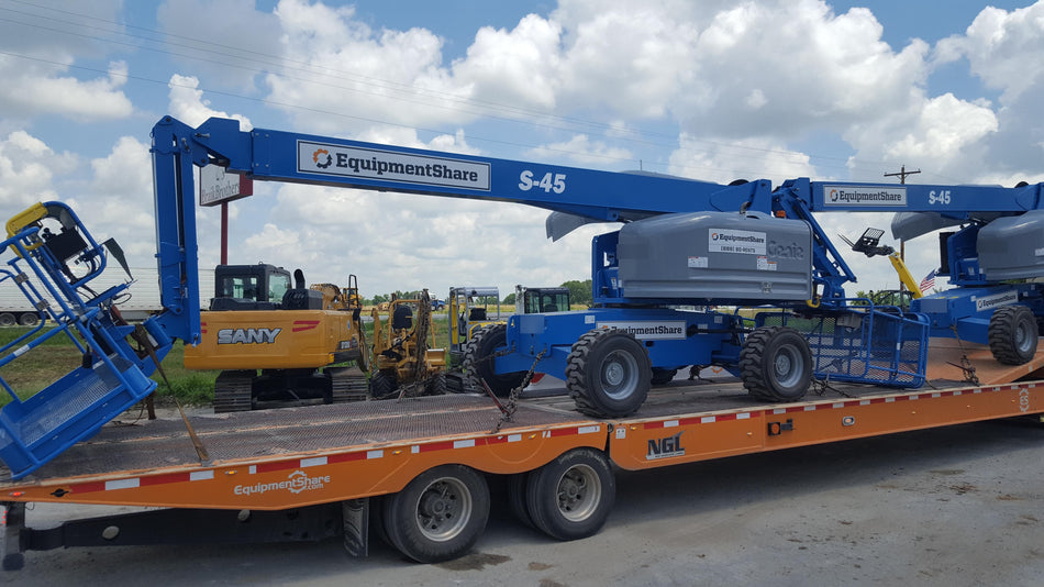 2019 Genie S-45 Deutz Diesel Engine, RT FF Tires, Alarm Package, Welder Ready Package