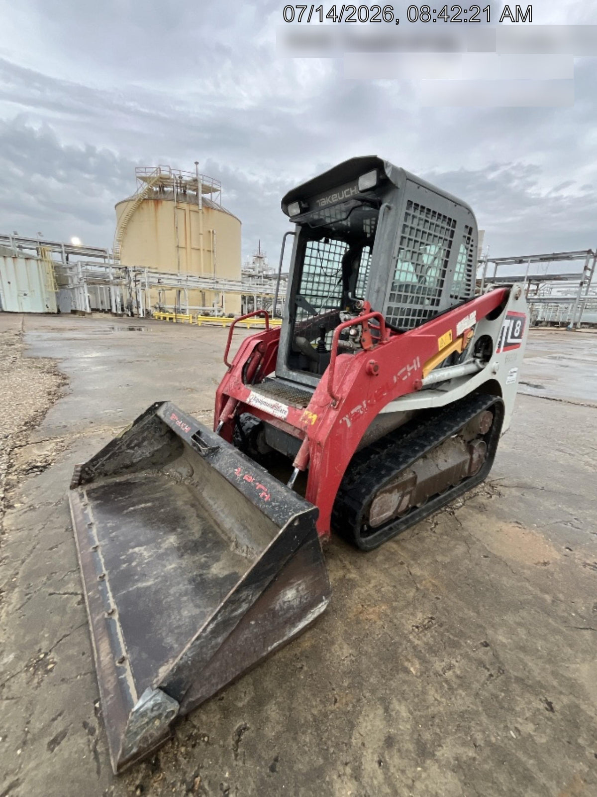 2025 TAKEUCHI 76" Smooth Bucket - Takeuchi