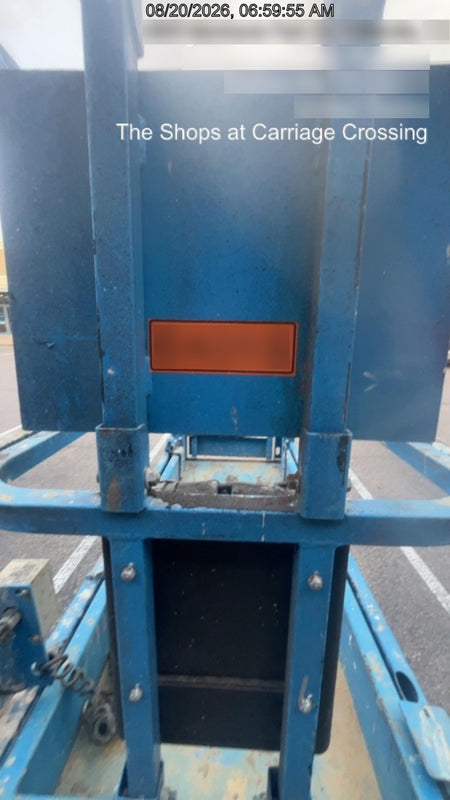2020 Genie GS-1930 Solid Non Marking Tires, Beacon, Folding rails with half height swing gate