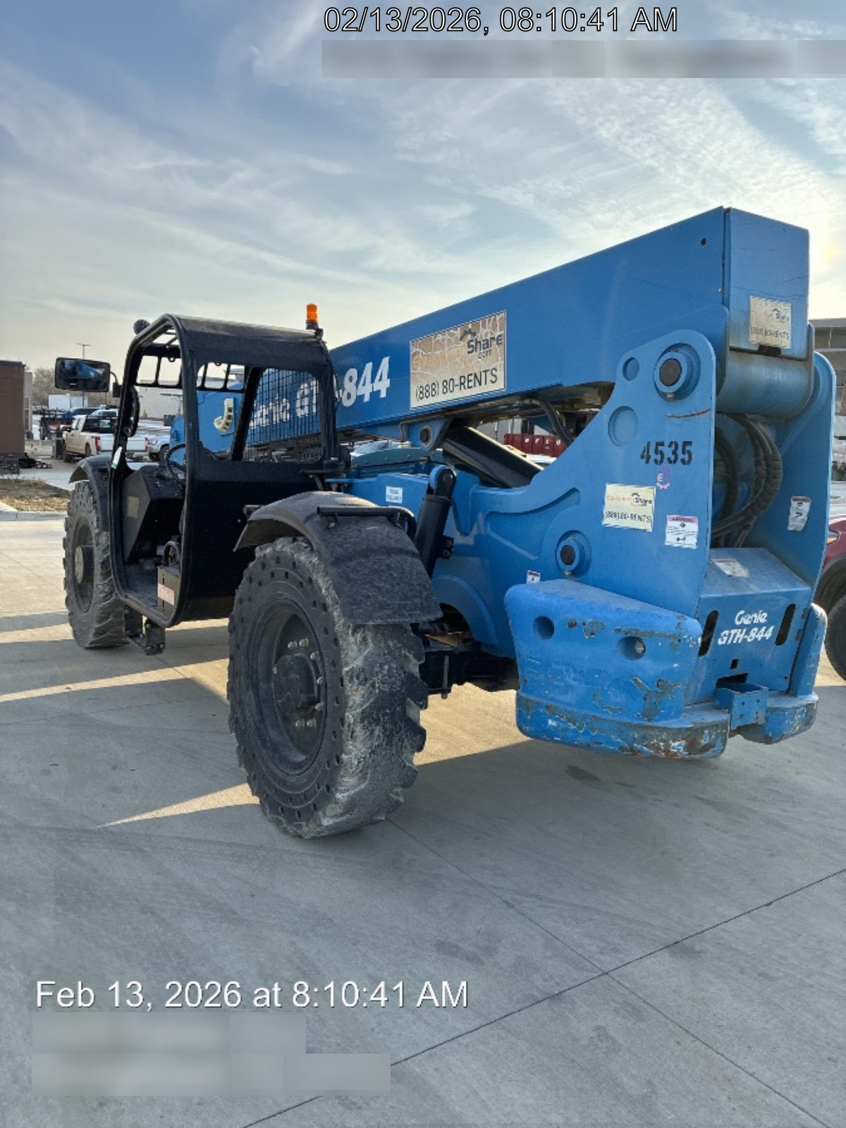2017 GENIE GTH-844