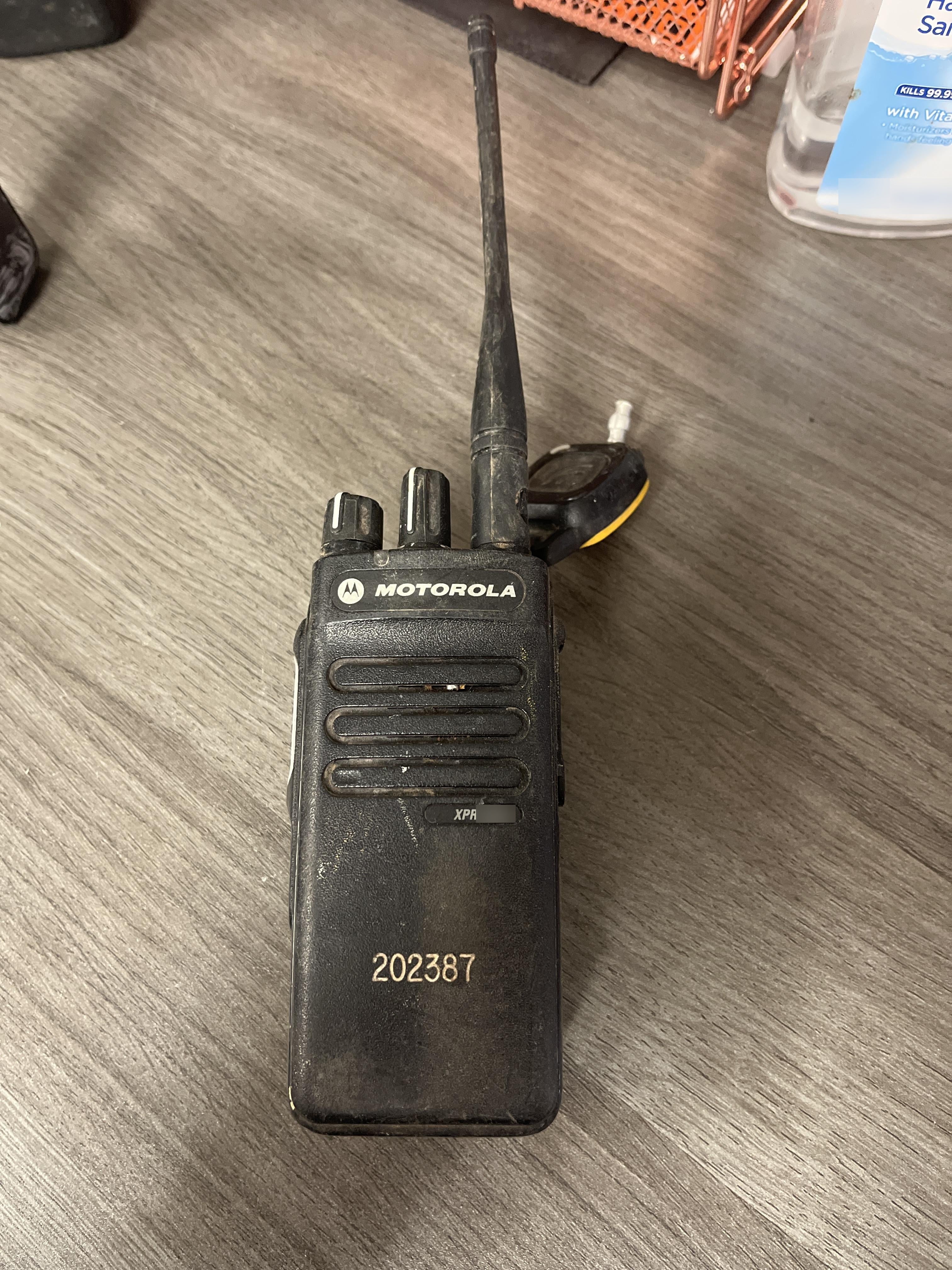2022 MOTOROLA XPR3300E