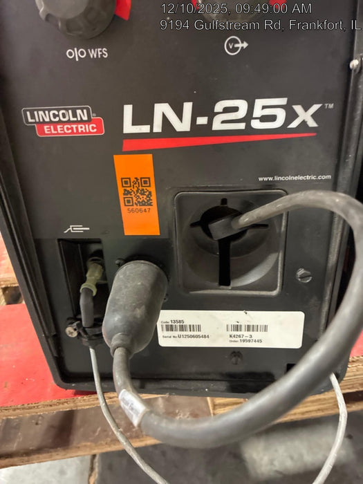 2025 LINCOLN ELECTRIC LN-25X w/Flowmeter